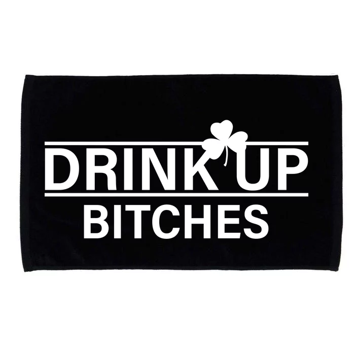 Drink Up Bitches Simple Logo Microfiber Hand Towel