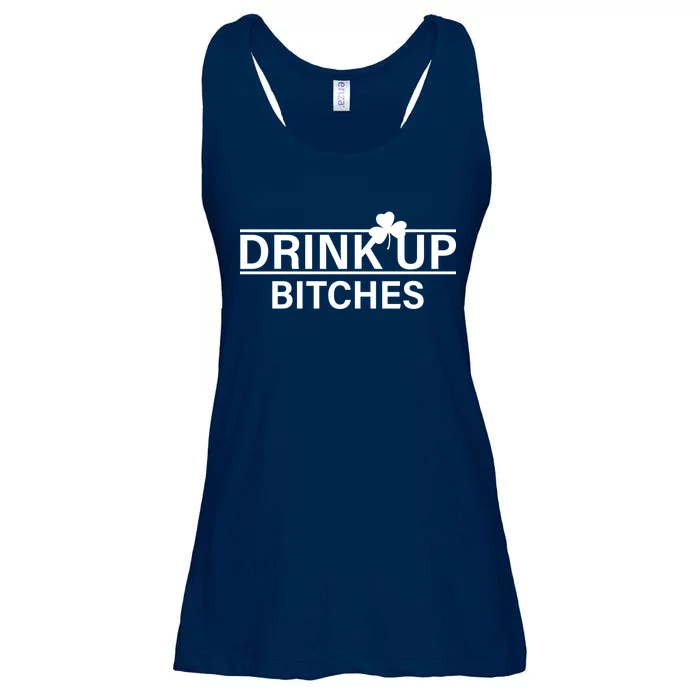 Drink Up Bitches Simple Logo Ladies Essential Flowy Tank