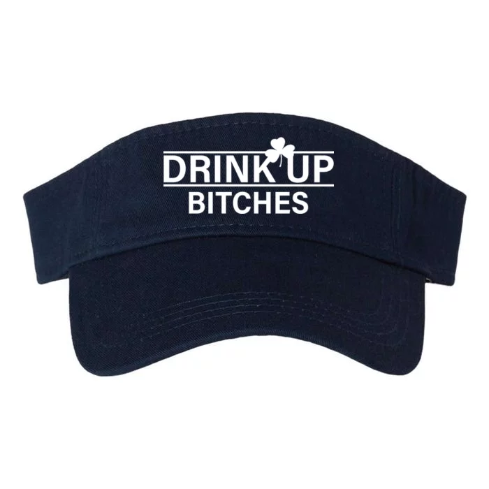 Drink Up Bitches Simple Logo Valucap Bio-Washed Visor