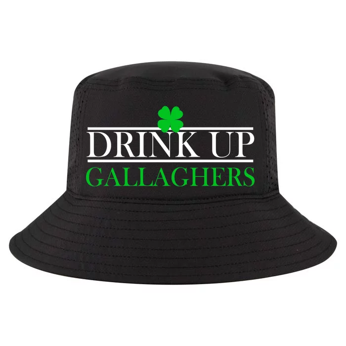 Drink Up Gallaghers Funny St. Patrick's Day Cool Comfort Performance Bucket Hat