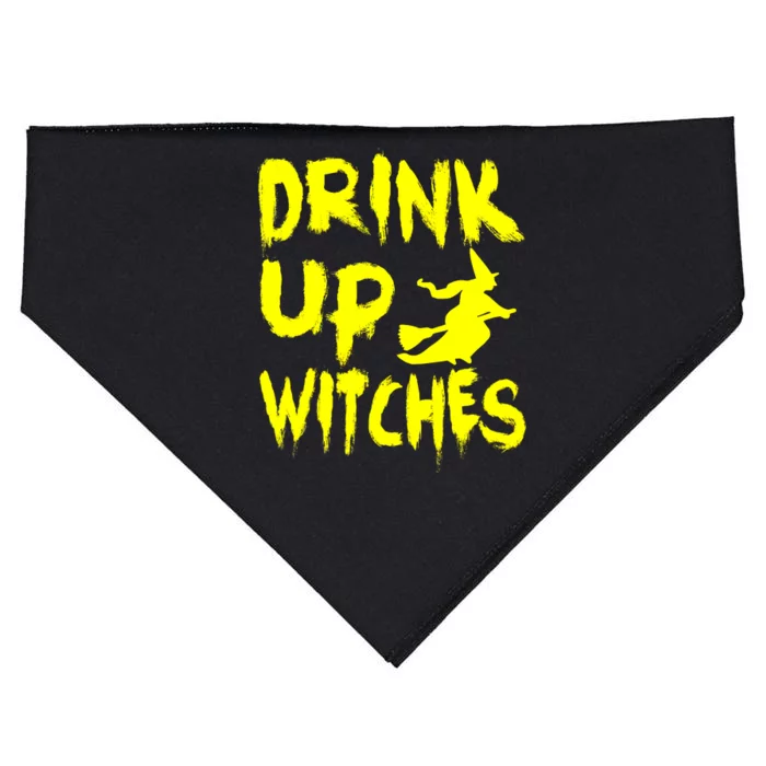 Drink Up Witches USA-Made Doggie Bandana