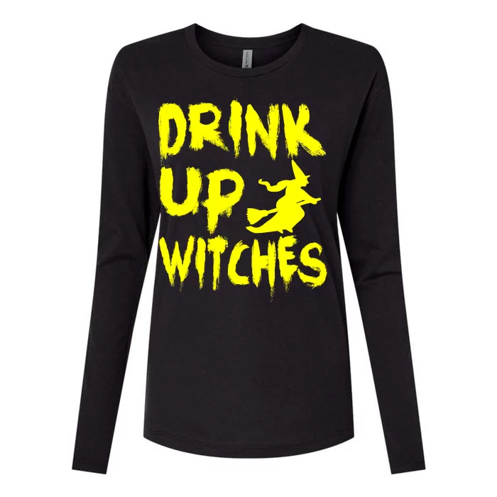 Drink Up Witches Womens Cotton Relaxed Long Sleeve T-Shirt