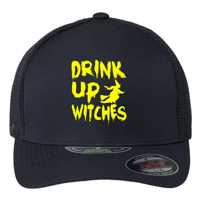 Drink Up Witches Flexfit Unipanel Trucker Cap