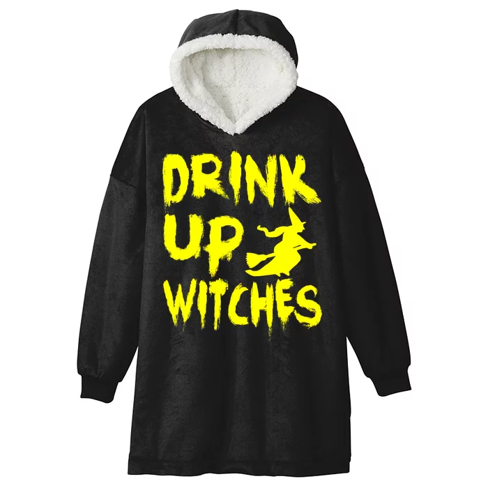 Drink Up Witches Hooded Wearable Blanket