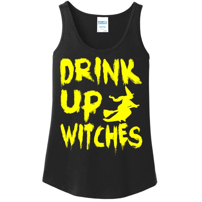 Drink Up Witches Ladies Essential Tank