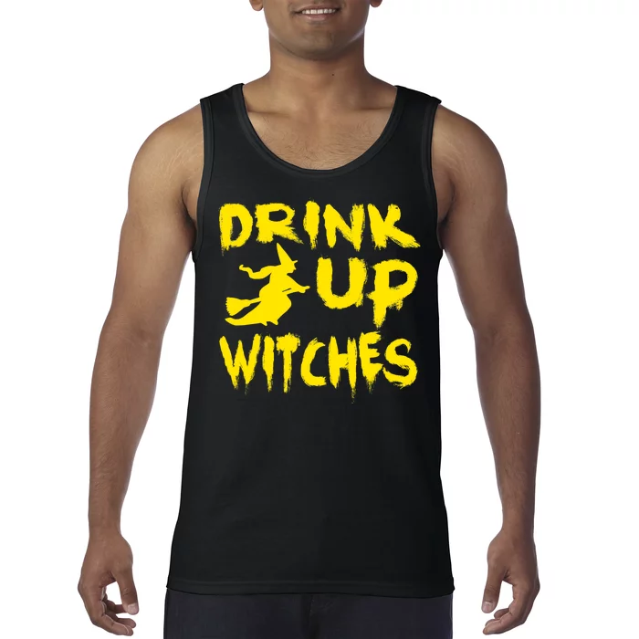 Drink Up Witches Funny Halloween Tank Top