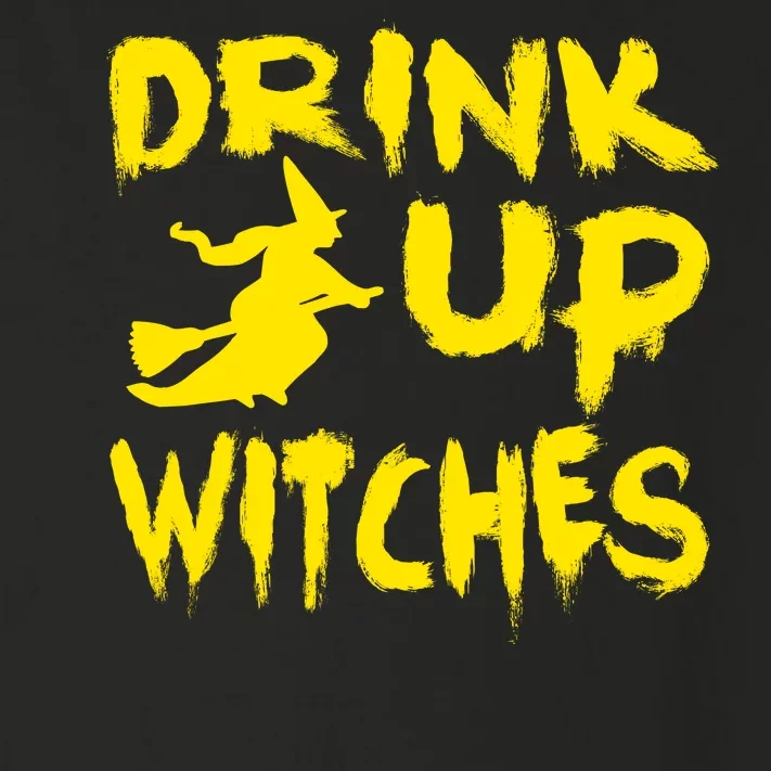 Drink Up Witches Funny Halloween Toddler Long Sleeve Shirt