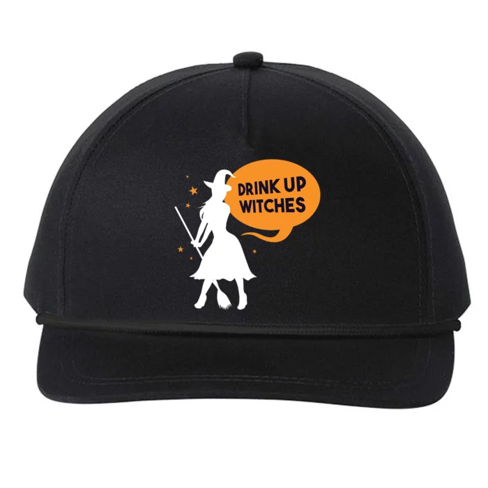 Drink Up Witches Funny Witch Snapback Five-Panel Rope Hat