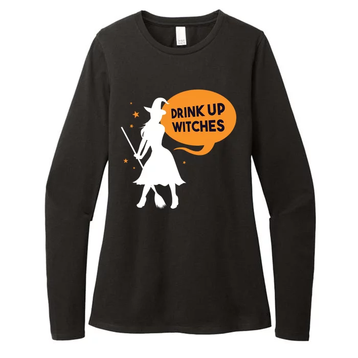 Drink Up Witches Funny Witch Womens CVC Long Sleeve Shirt