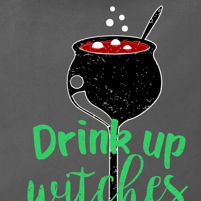 Drink Up Witches Halloween Wine Zip Tote Bag