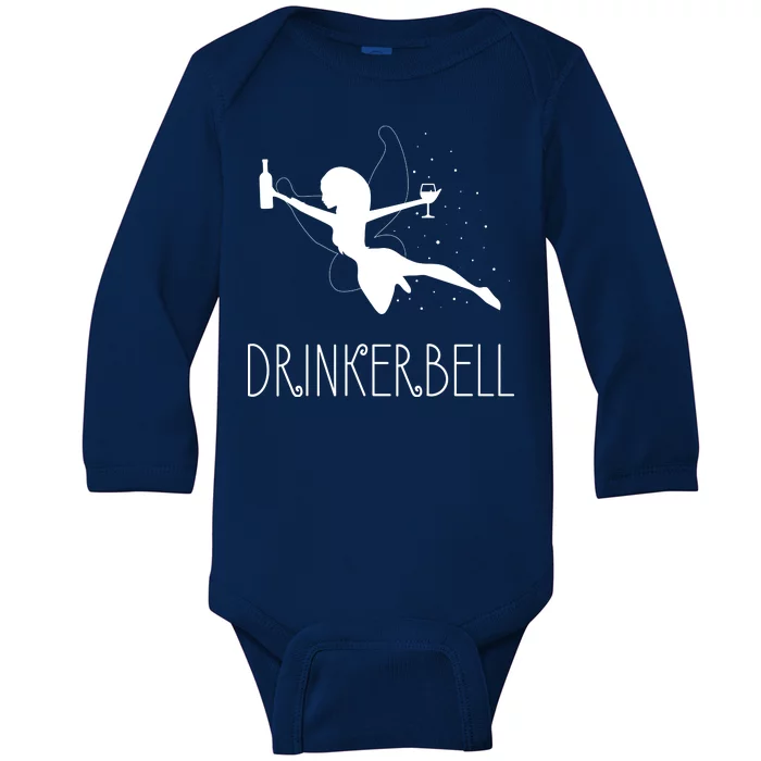 Drinkerbell Baby Long Sleeve Bodysuit