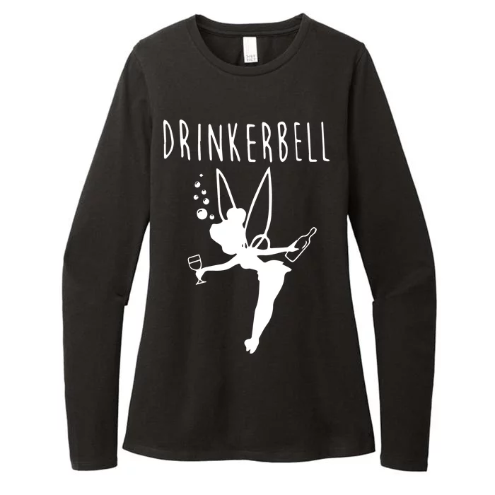 Drinkerbell Funny Womens CVC Long Sleeve Shirt