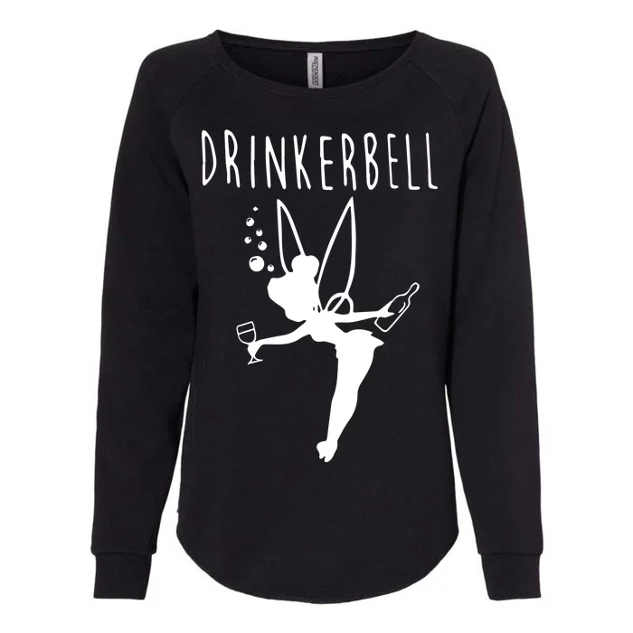 Drinkerbell Funny Womens California Wash Sweatshirt