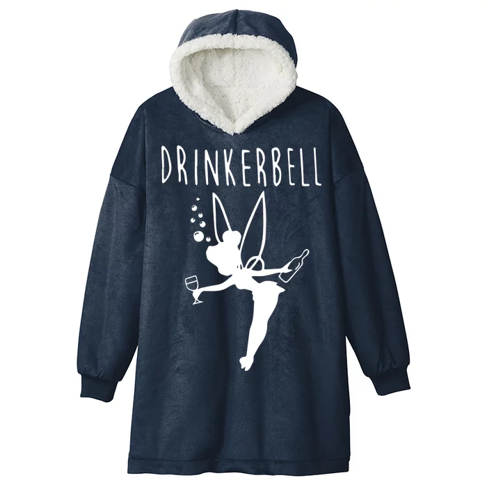 Drinkerbell Funny Hooded Wearable Blanket