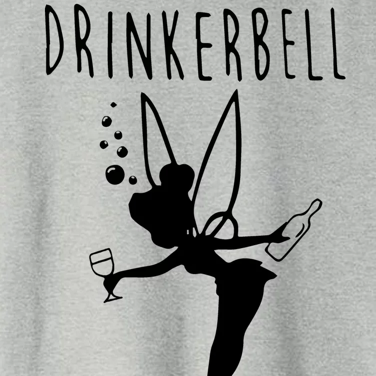 Drinkerbell Funny Women's Crop Top Tee