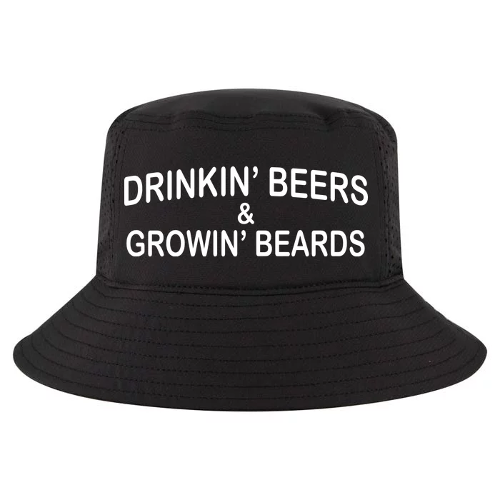 Drinkin' Beers and Grownin' Beards Cool Comfort Performance Bucket Hat