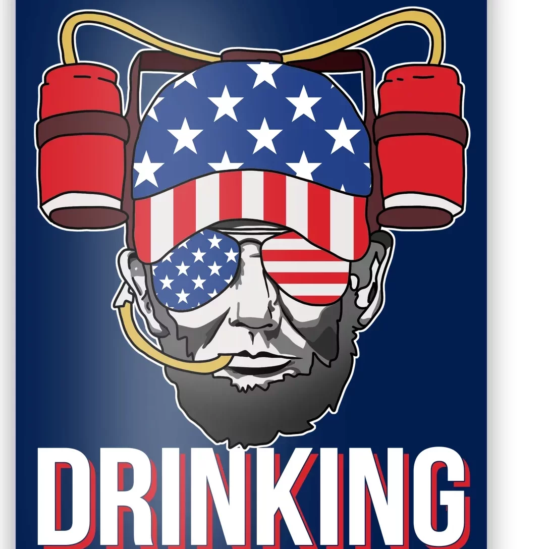 Drinking Like Lincoln Poster