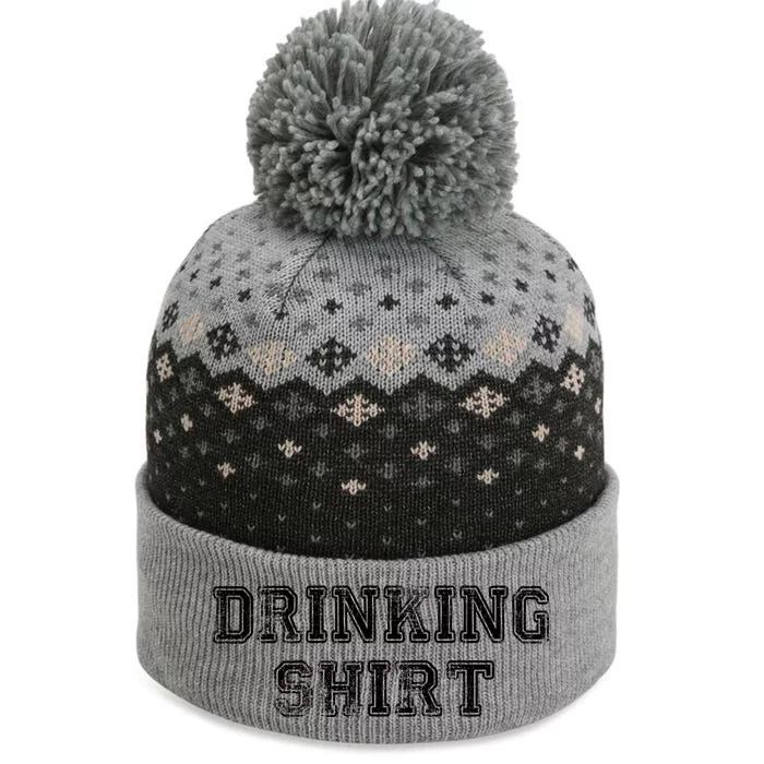 Drinking Shirt The Baniff Cuffed Pom Beanie