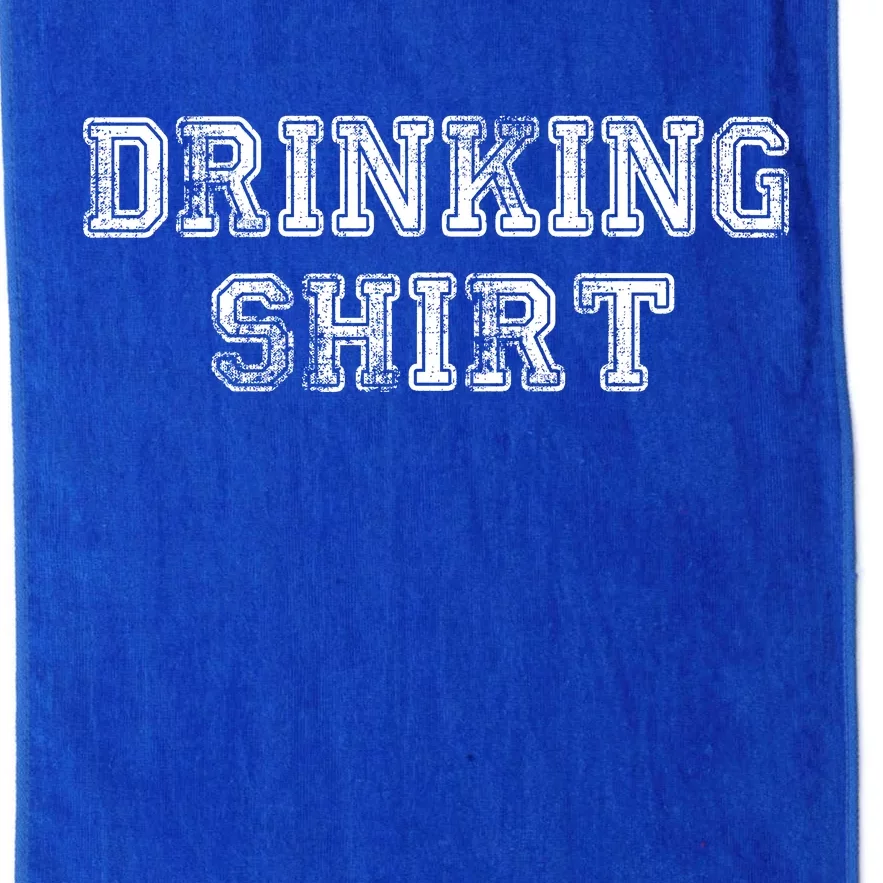 Drinking Shirt Platinum Collection Golf Towel