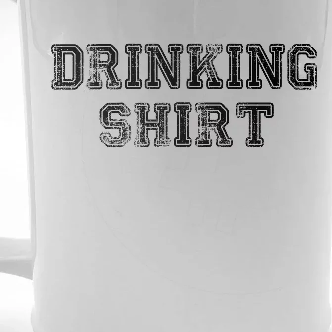 Drinking Shirt Front & Back Beer Stein