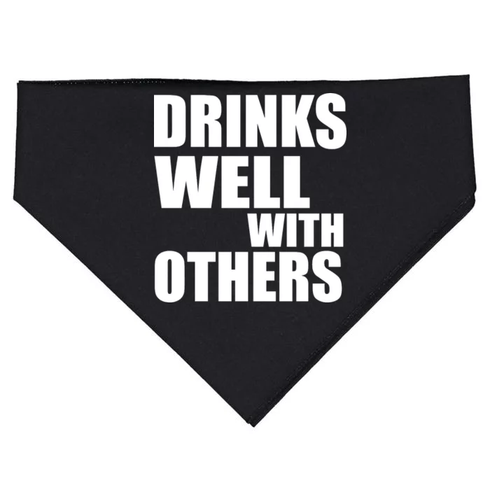 Drinks Well With Others USA-Made Doggie Bandana