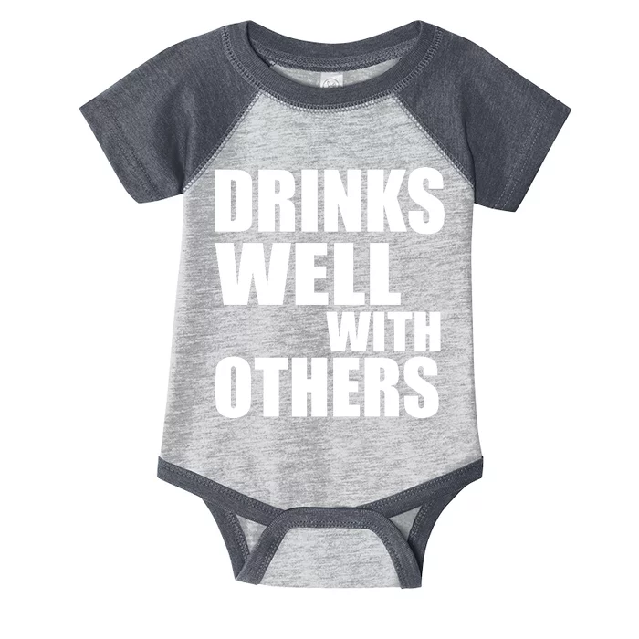 Drinks Well With Others Infant Baby Jersey Bodysuit