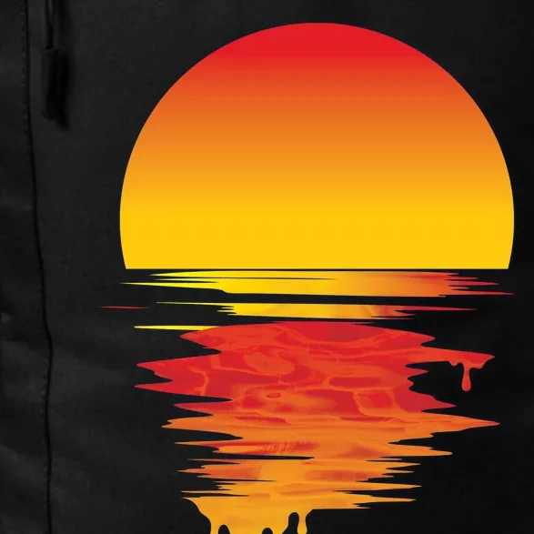 Dripping Sunset Daily Commute Backpack