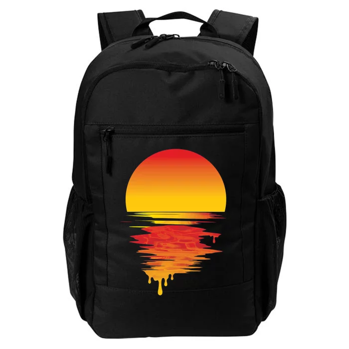 Dripping Sunset Daily Commute Backpack