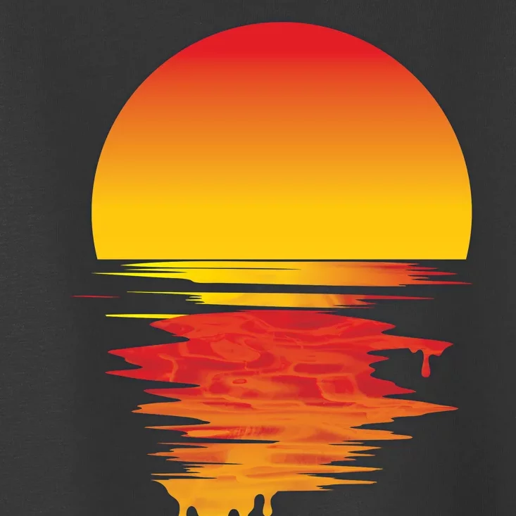 Dripping Sunset Toddler T-Shirt