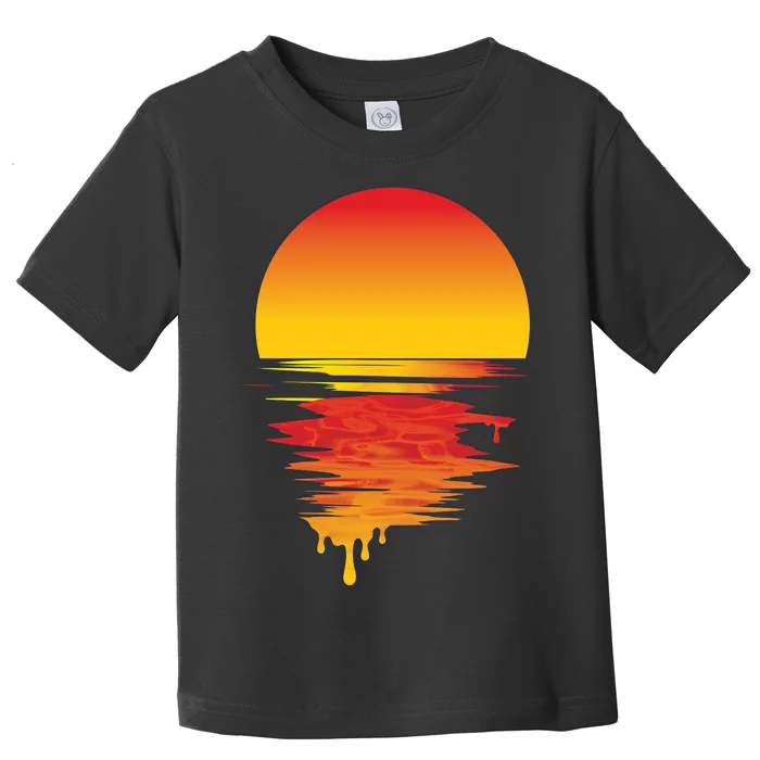 Dripping Sunset Toddler T-Shirt