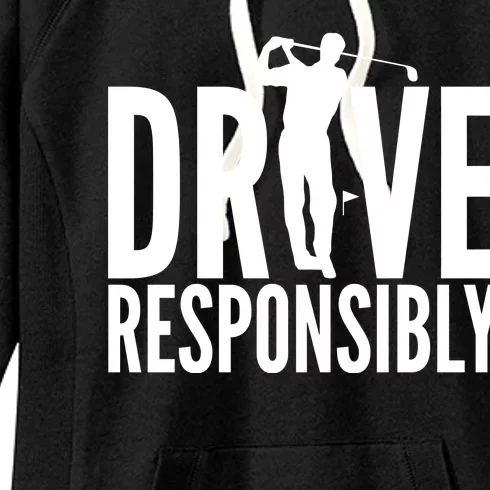 Drive Responsibly Golf Driver Women's Fleece Hoodie