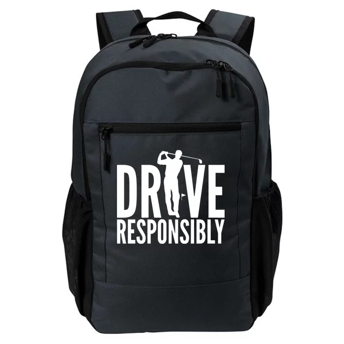 Drive Responsibly Golf Driver Daily Commute Backpack