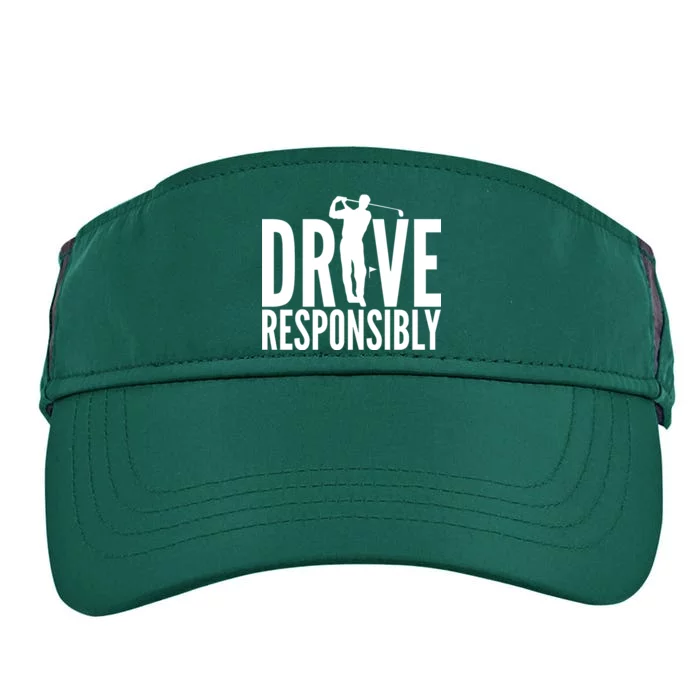 Drive Responsibly Golf Driver Adult Drive Performance Visor