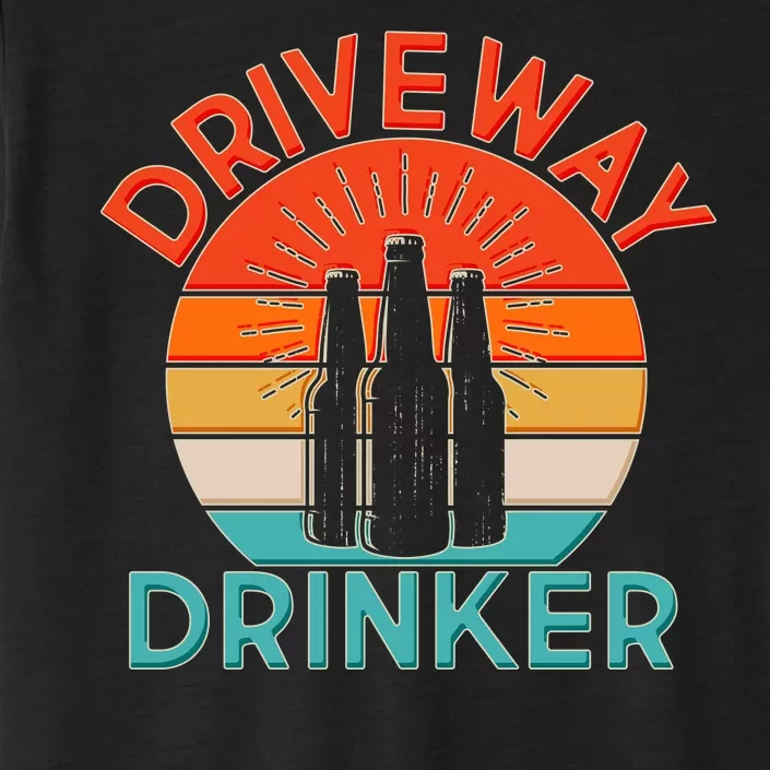 Driveway Drinker Retro ChromaSoft Performance T-Shirt