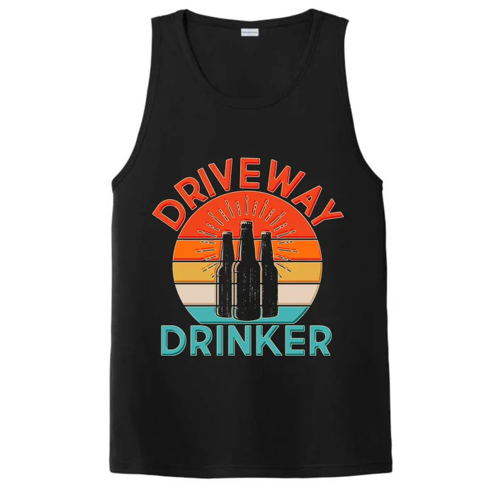 Driveway Drinker Retro Performance Tank