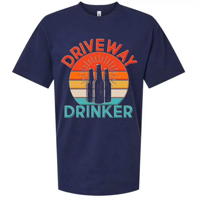 Driveway Drinker Retro Sueded Cloud Jersey T-Shirt