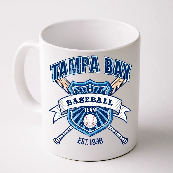 Distressed Retro Look Ray Party Tailgate Sport Front & Back Coffee Mug