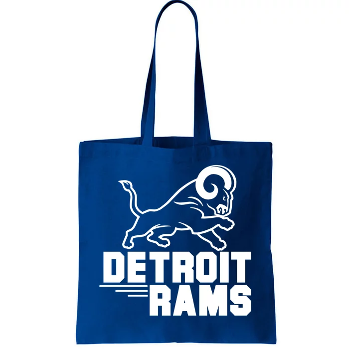 Detroit Rams Logo Tote Bag