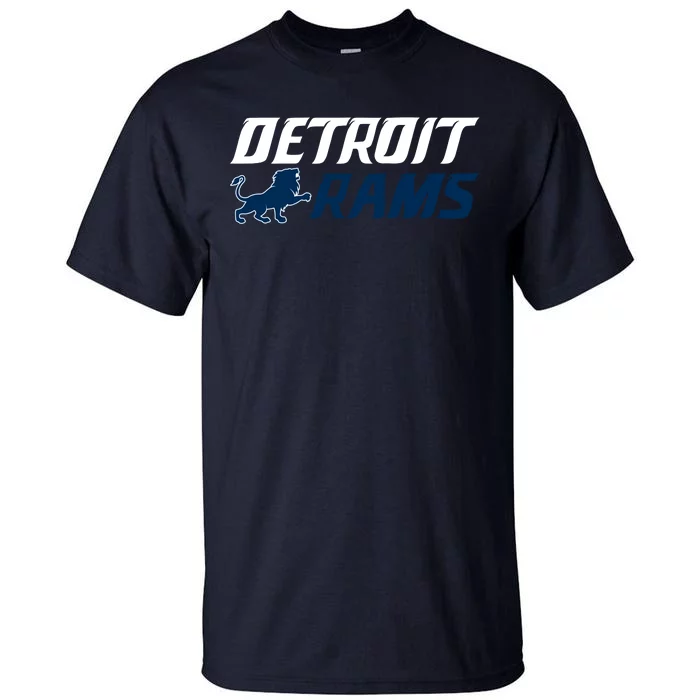 Detroit Rams Lion Tall T-Shirt