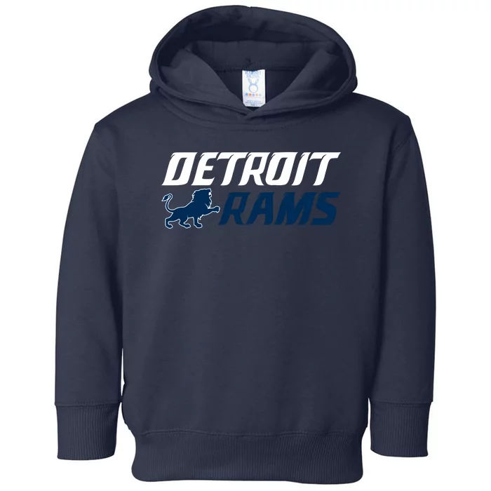 Detroit Rams Lion Toddler Hoodie