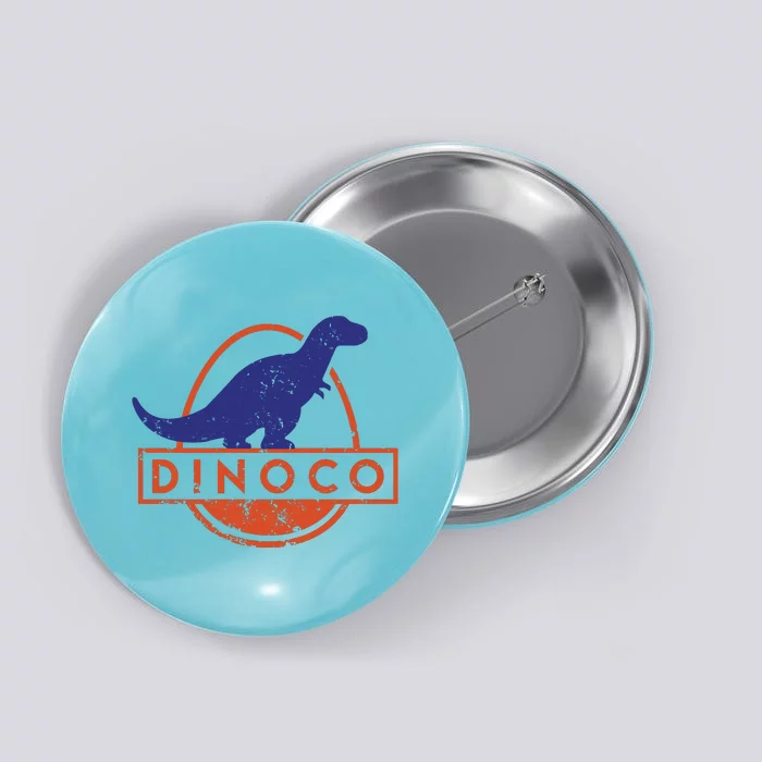 Dinoco Rustic Logo Button