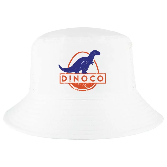 Dinoco Rustic Logo Cool Comfort Performance Bucket Hat