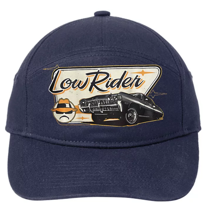 Del Rio Lowrider Motel 7-Panel Snapback Hat