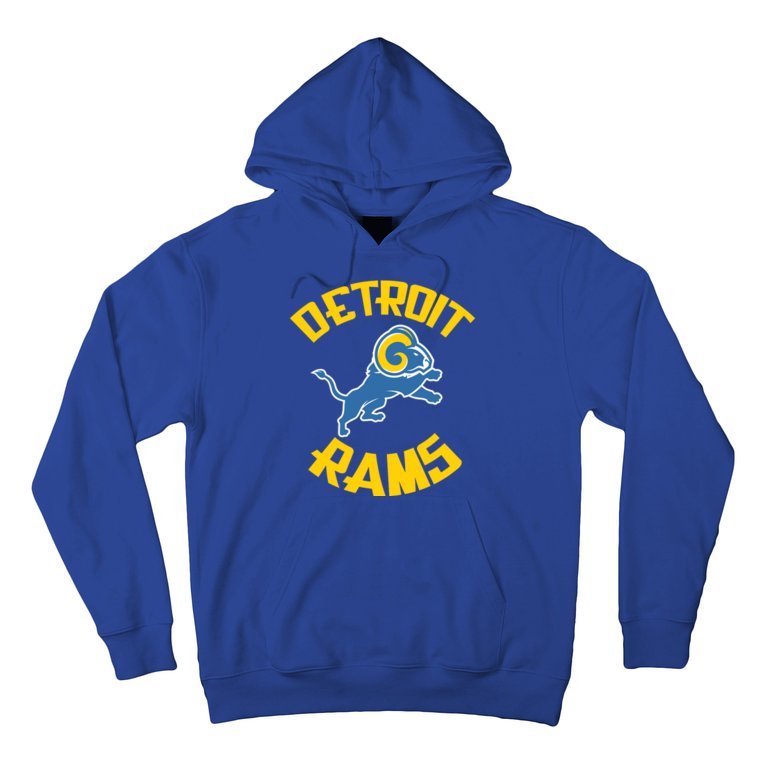 Detroit Rams Logo Hoodie