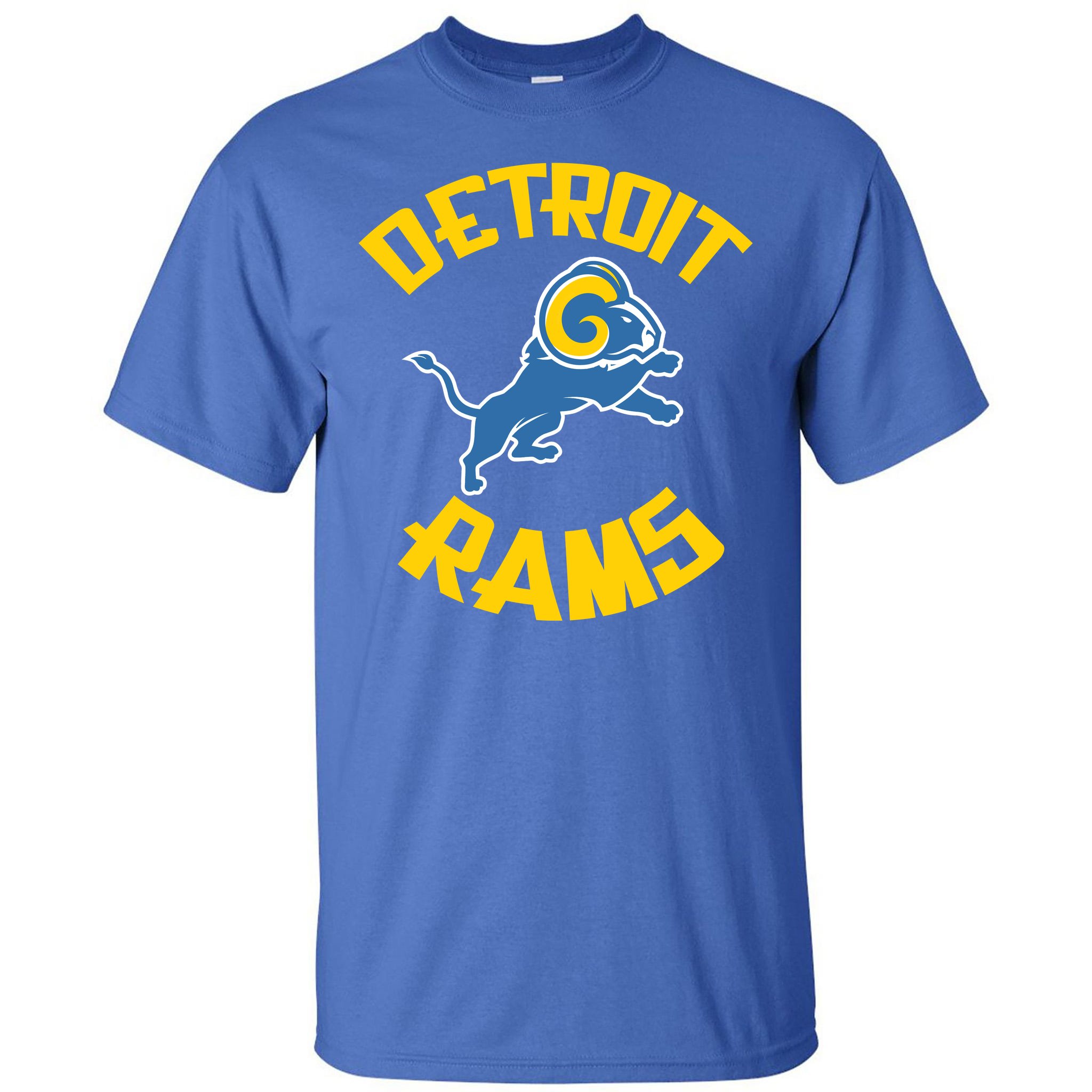 Detroit Rams Logo T-Shirt