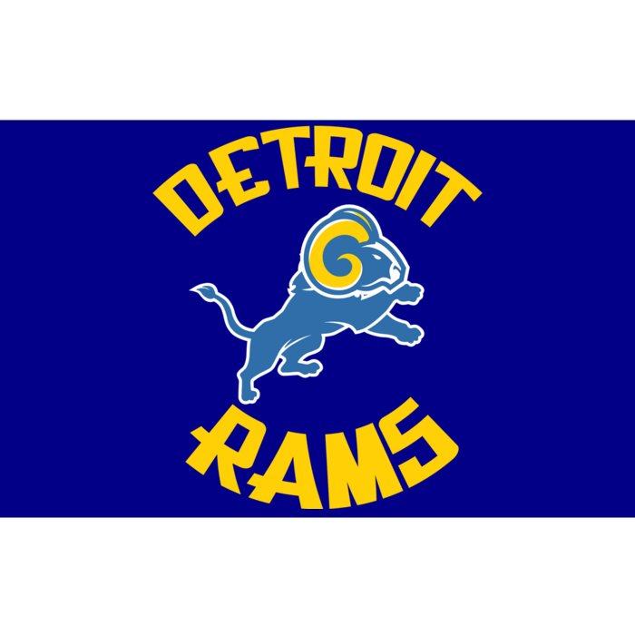 Detroit Rams Logo Bumper Sticker