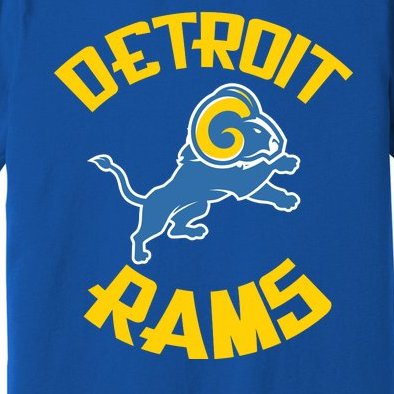 Detroit Rams Logo Premium T-Shirt