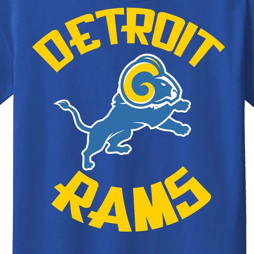 Detroit Rams Logo Kids T-Shirt