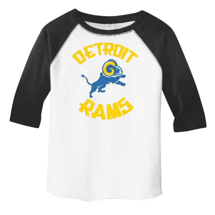 Detroit Rams Logo Toddler Fine Jersey T-Shirt