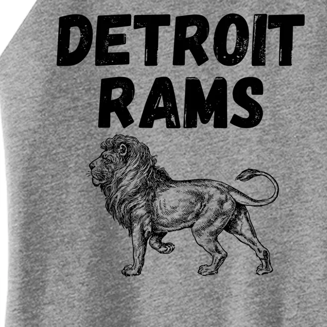 Detroit Rams Lion Women’s Perfect Tri Rocker Tank